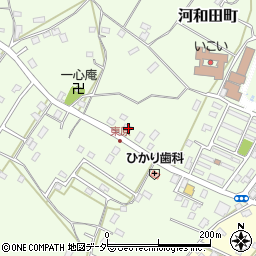 茨城県水戸市河和田町161-3周辺の地図