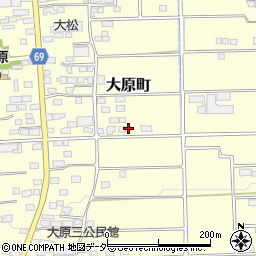 群馬県太田市大原町934-3周辺の地図