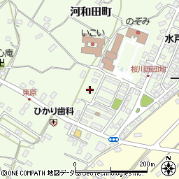 茨城県水戸市河和田町149周辺の地図