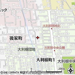 群馬県前橋市箱田町796周辺の地図