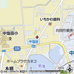 長野県上田市本郷周辺の地図