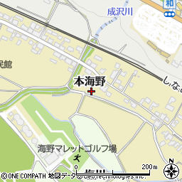 長野県東御市本海野236周辺の地図