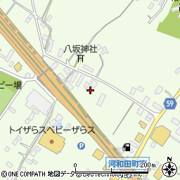 茨城県水戸市河和田町3655周辺の地図