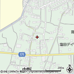 長野県上田市中野684-10周辺の地図