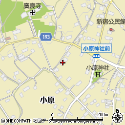茨城県笠間市小原2232周辺の地図