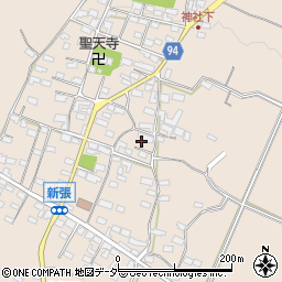 長野県東御市新張周辺の地図
