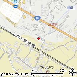長野県東御市和1529-8周辺の地図
