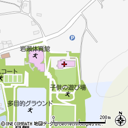 桜川市岩瀬温水プール（サンパル）周辺の地図