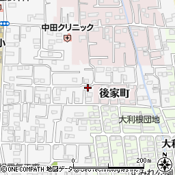 群馬県前橋市箱田町981周辺の地図