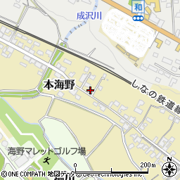 長野県東御市本海野184-2周辺の地図