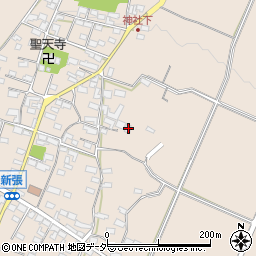 長野県東御市新張86周辺の地図