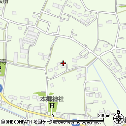 群馬県高崎市本郷町1180周辺の地図