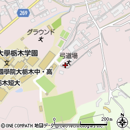 栃木県栃木市平井町363周辺の地図