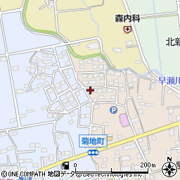 群馬県高崎市南新波町169周辺の地図