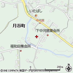 栃木県足利市月谷町65周辺の地図