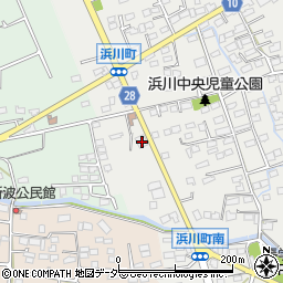 高崎信用金庫浜川支店周辺の地図
