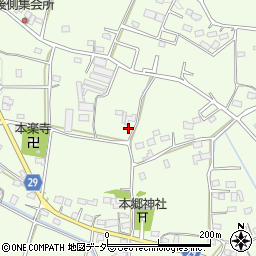 群馬県高崎市本郷町1206周辺の地図