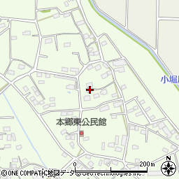 群馬県高崎市本郷町1952-1周辺の地図