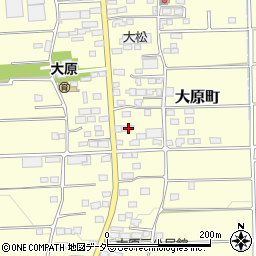 群馬県太田市大原町950周辺の地図