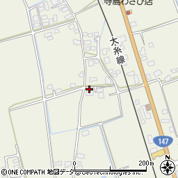 長野県安曇野市穂高北穂高2432周辺の地図