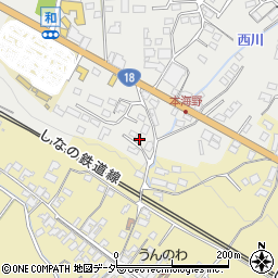 長野県東御市和1532周辺の地図