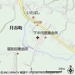 栃木県足利市月谷町66周辺の地図