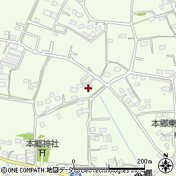 群馬県高崎市本郷町1532-11周辺の地図