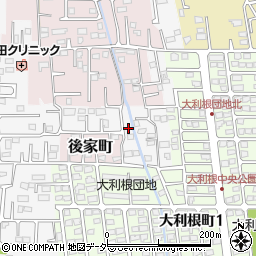 群馬県前橋市箱田町966-1周辺の地図