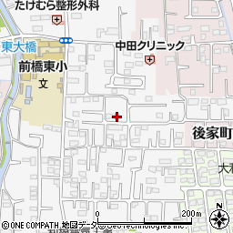 群馬県前橋市箱田町1056周辺の地図