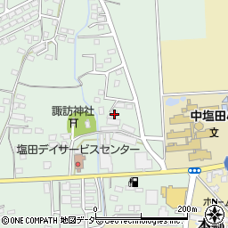 長野県上田市中野113周辺の地図