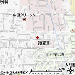 群馬県前橋市箱田町975-6周辺の地図