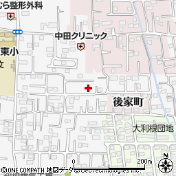 群馬県前橋市箱田町1058-4周辺の地図