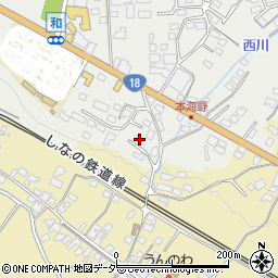 長野県東御市和1528周辺の地図
