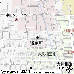 群馬県前橋市箱田町972-8周辺の地図