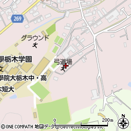 栃木県栃木市平井町362周辺の地図