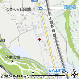 群馬県高崎市井出町416周辺の地図