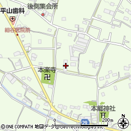 群馬県高崎市本郷町1221周辺の地図