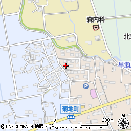 群馬県高崎市南新波町168周辺の地図