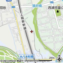 群馬県高崎市井出町381周辺の地図