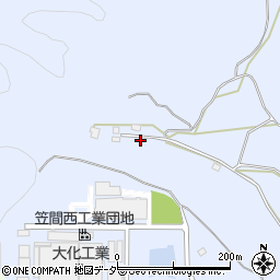 茨城県笠間市稲田286周辺の地図
