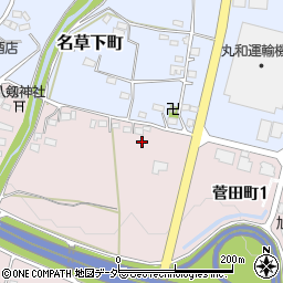栃木県足利市菅田町602周辺の地図