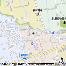 群馬県高崎市南新波町156周辺の地図