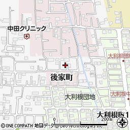 群馬県前橋市箱田町970周辺の地図