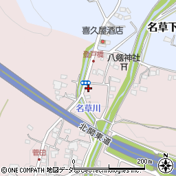 栃木県足利市菅田町246周辺の地図