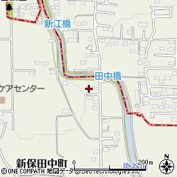 群馬県高崎市新保田中町610-1周辺の地図