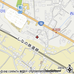 長野県東御市和1524周辺の地図
