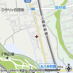 群馬県高崎市井出町417-3周辺の地図