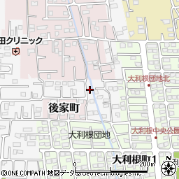 群馬県前橋市箱田町966周辺の地図