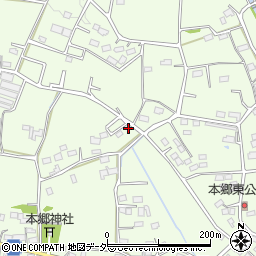 群馬県高崎市本郷町1532-3周辺の地図