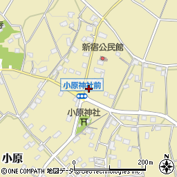 茨城県笠間市小原137周辺の地図